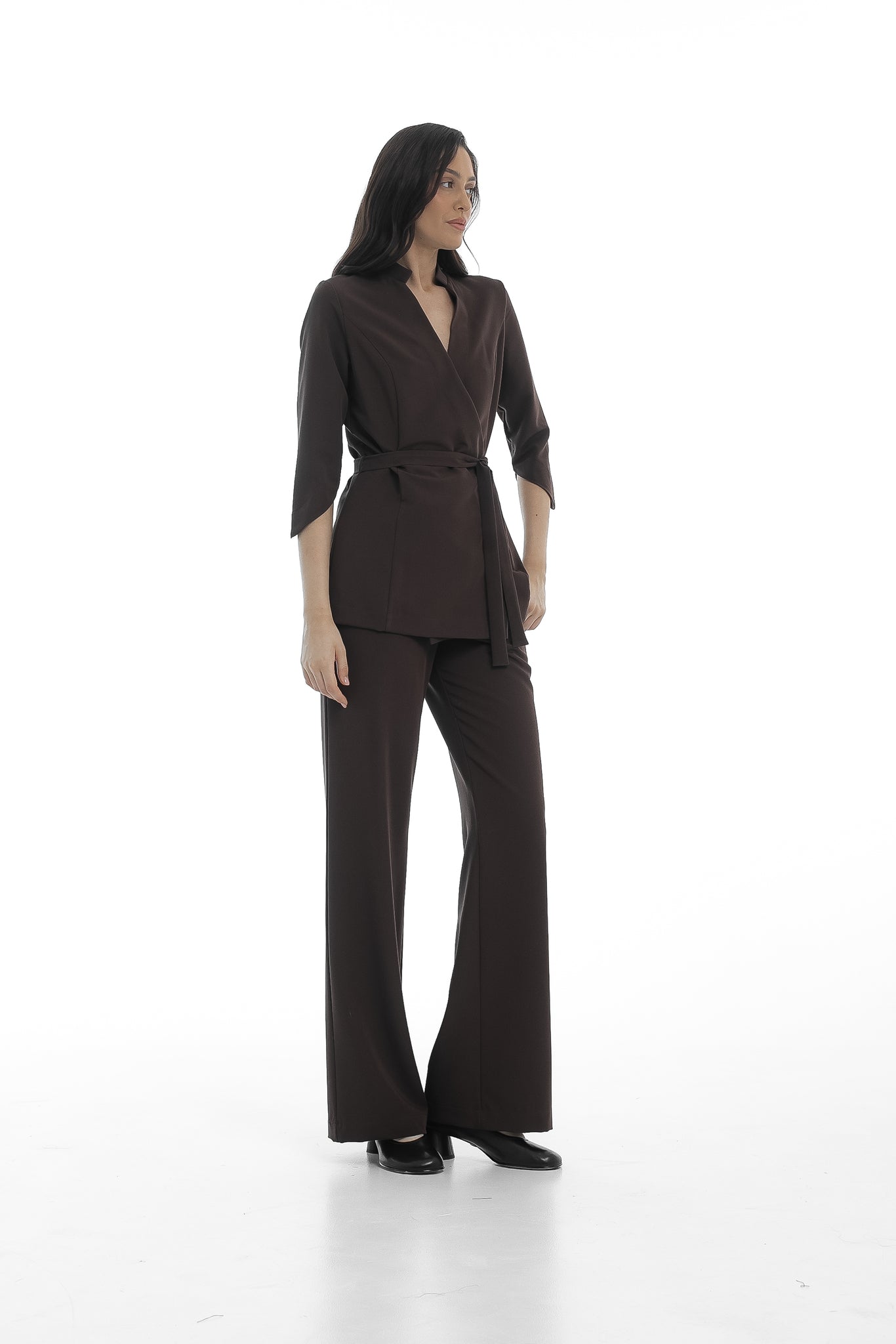 Bell-Bottom Scrub Pants