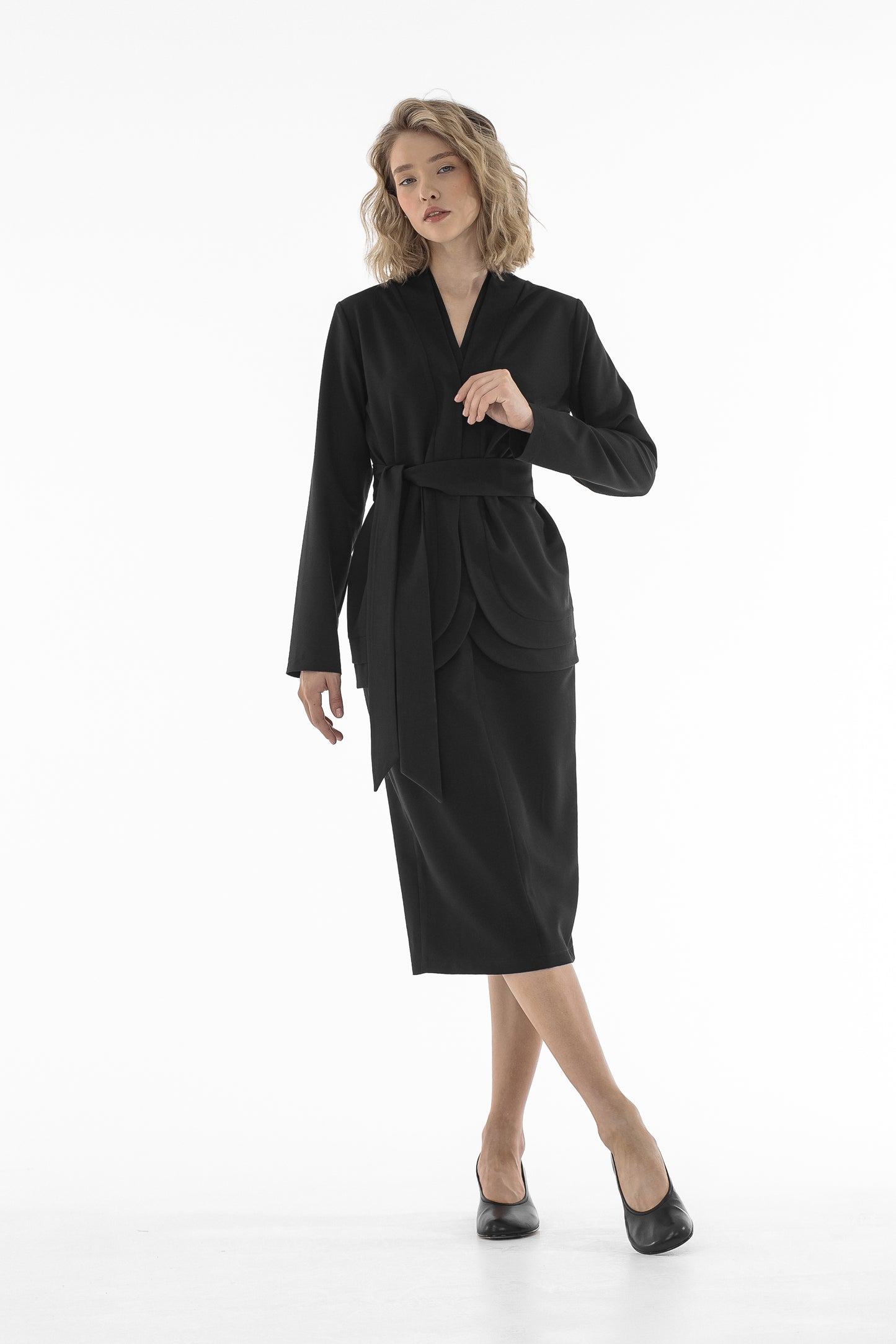 Women’s Kimono-Style Scrub Top