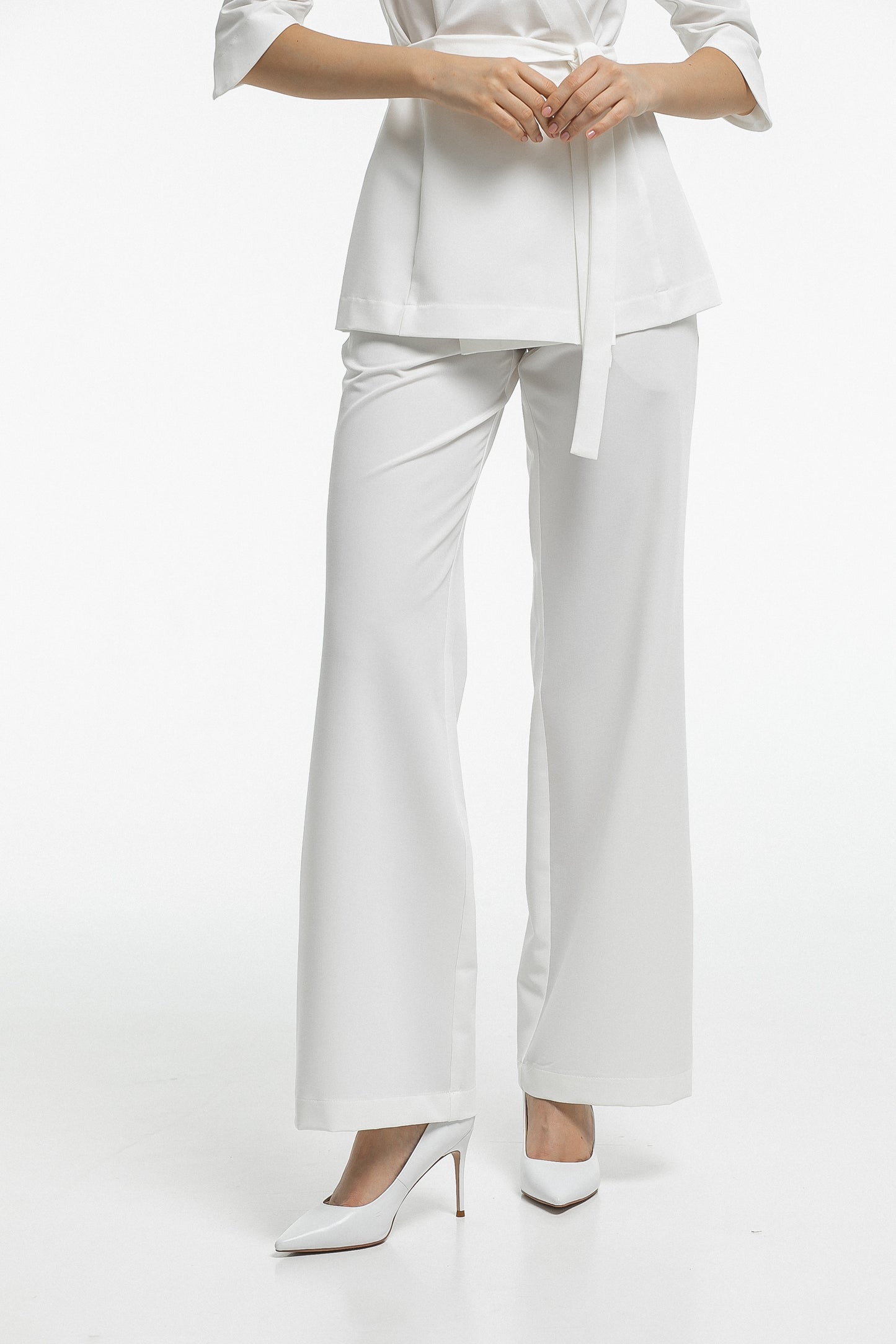 Bell-Bottom Scrub Pants