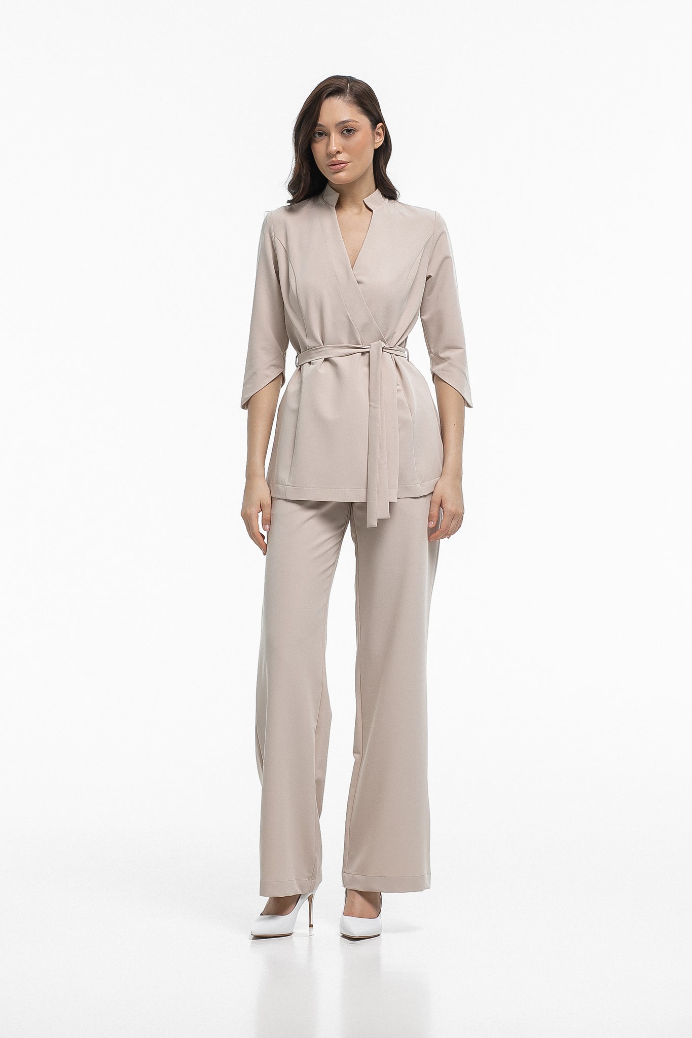 Bell-Bottom Scrub Pants