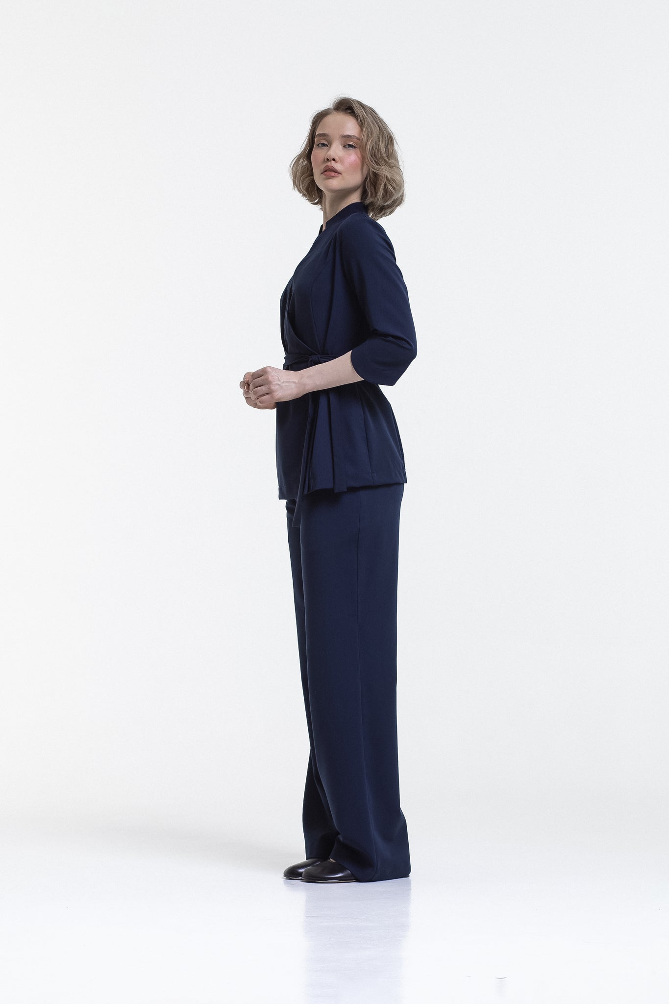 Bell-Bottom Scrub Pants