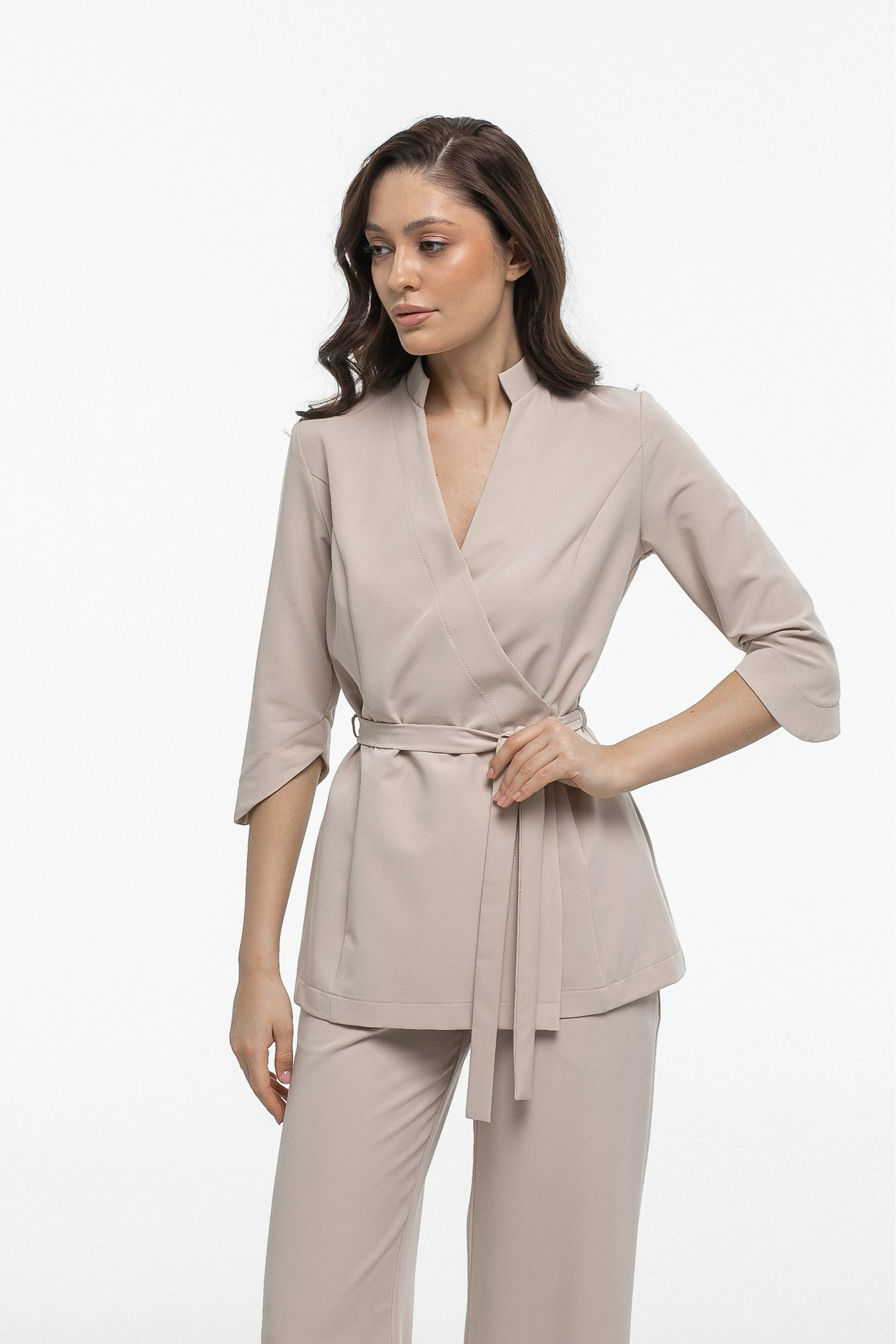 Wrap Scrub Top