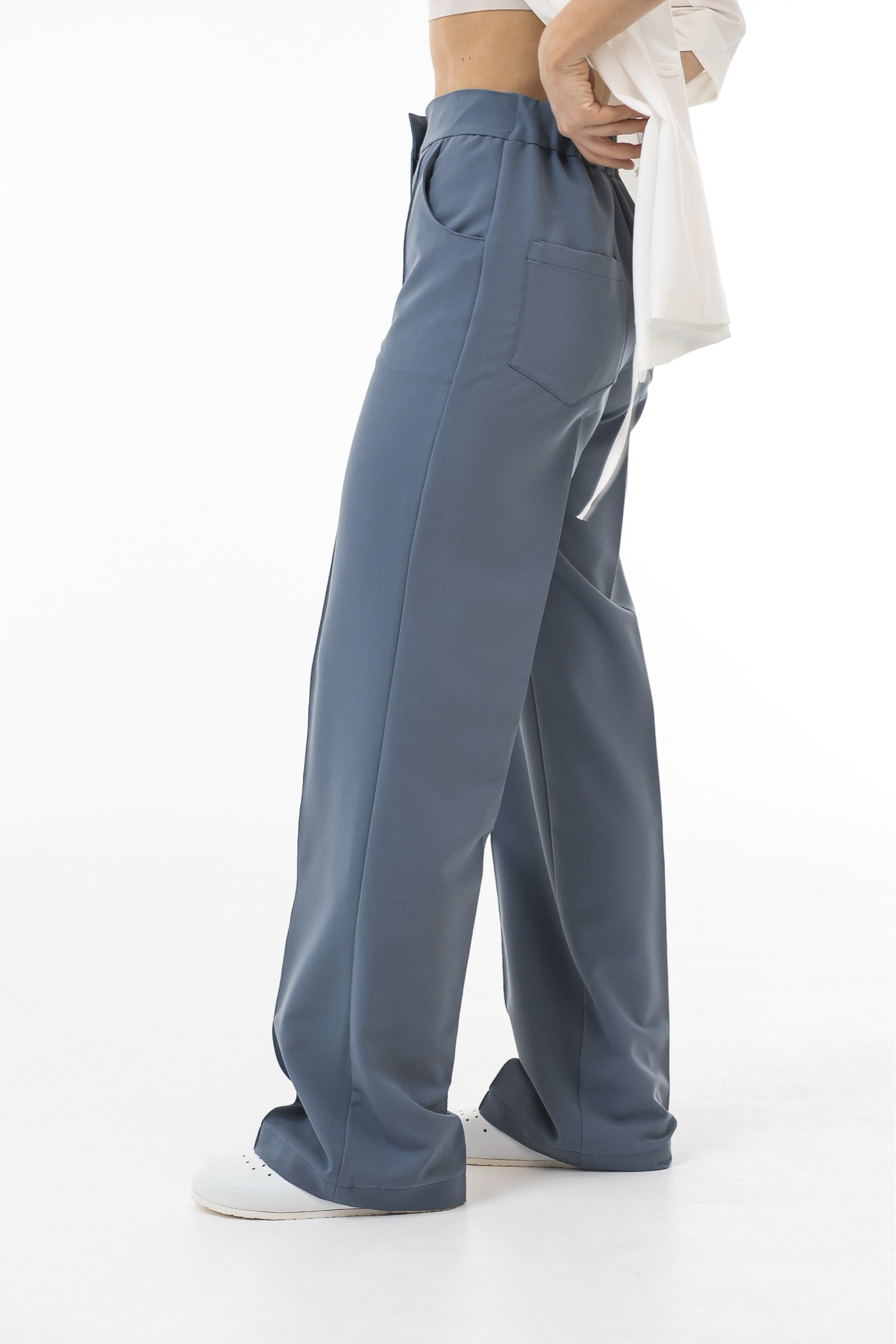 Creased Scrub Pants
