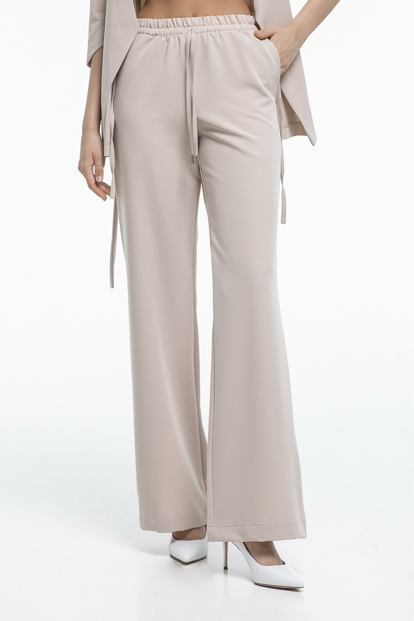 Bell-Bottom Scrub Pants