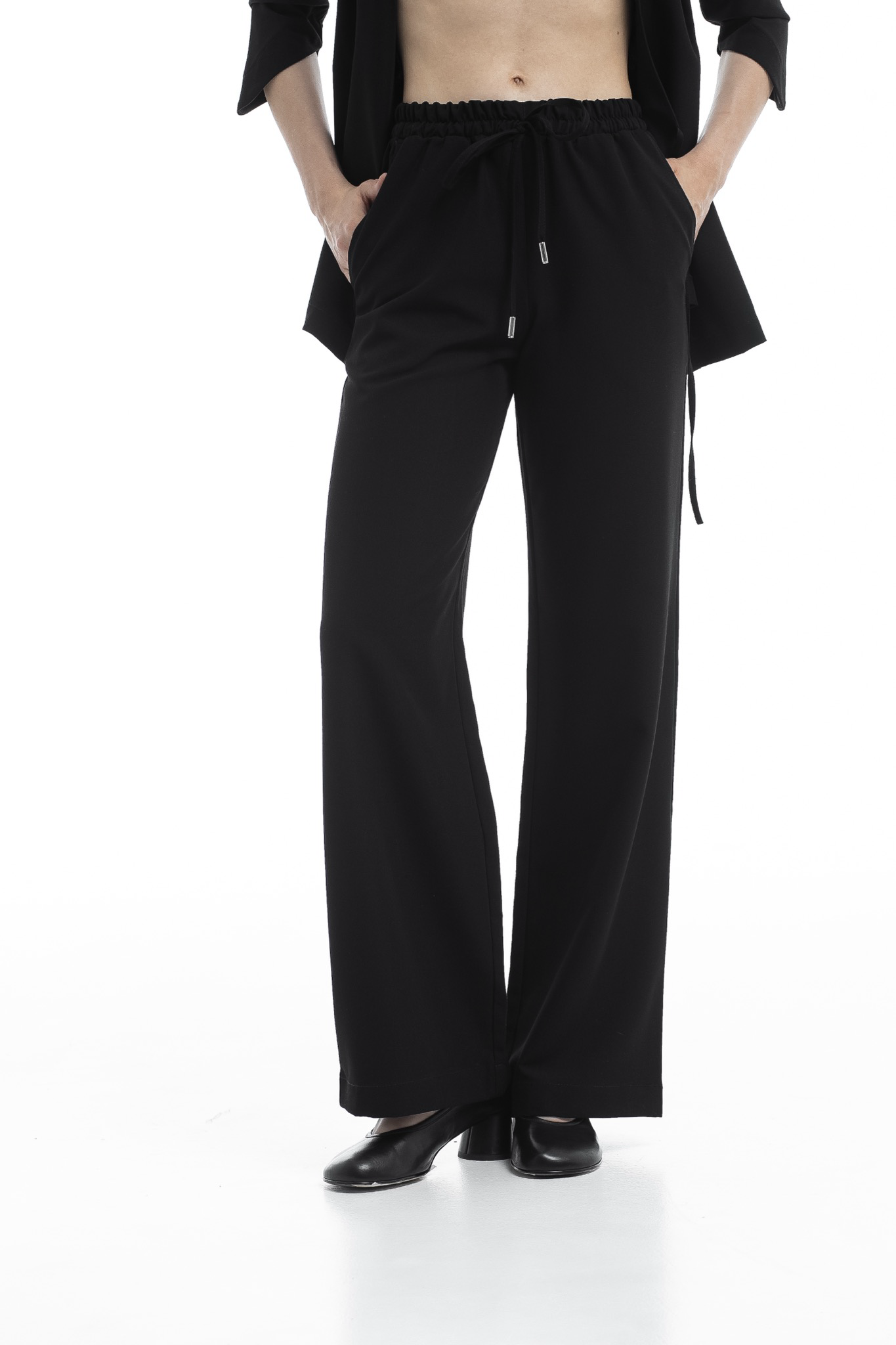 Bell-Bottom Scrub Pants