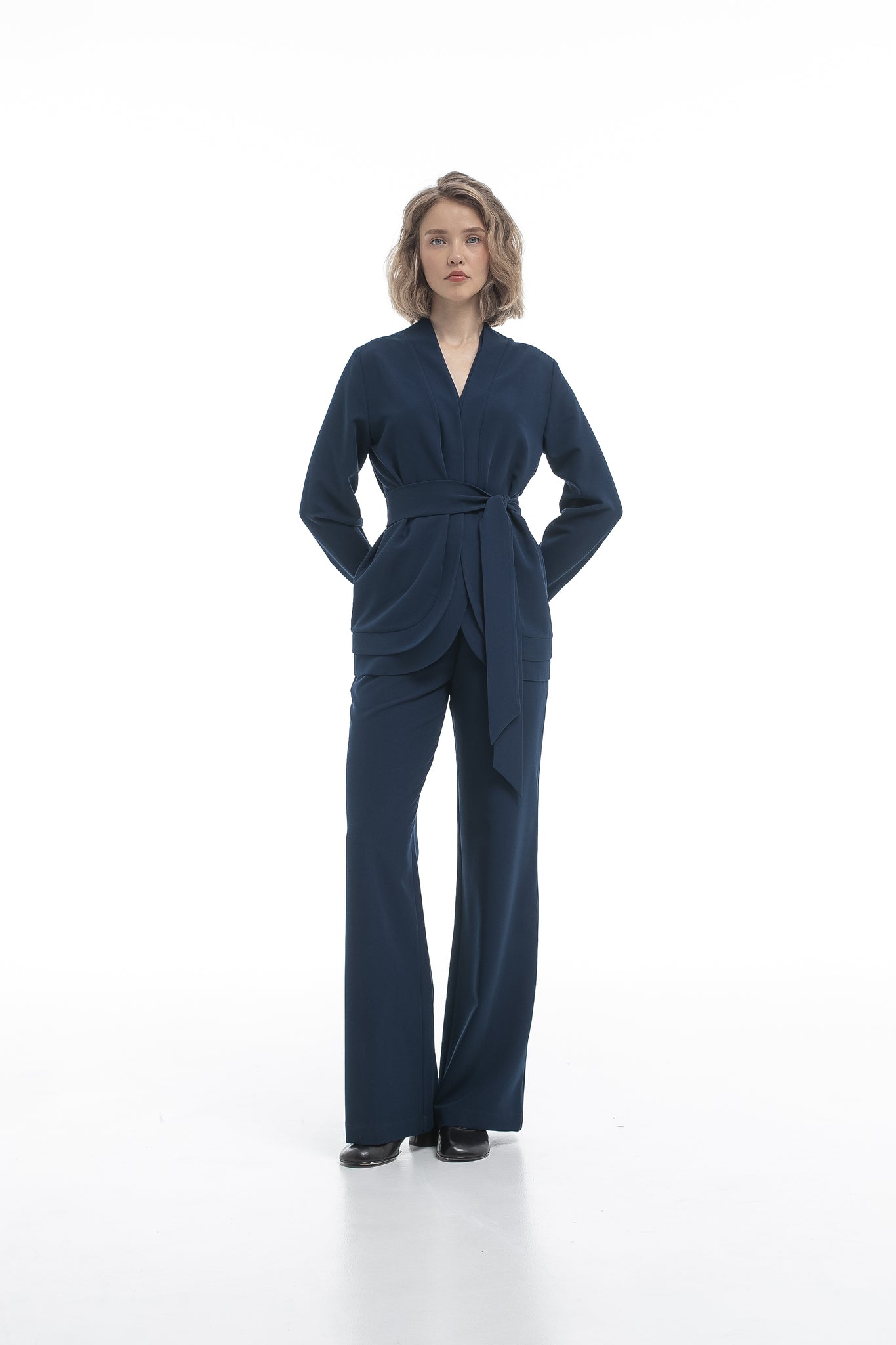Women’s Kimono-Style Scrub Top