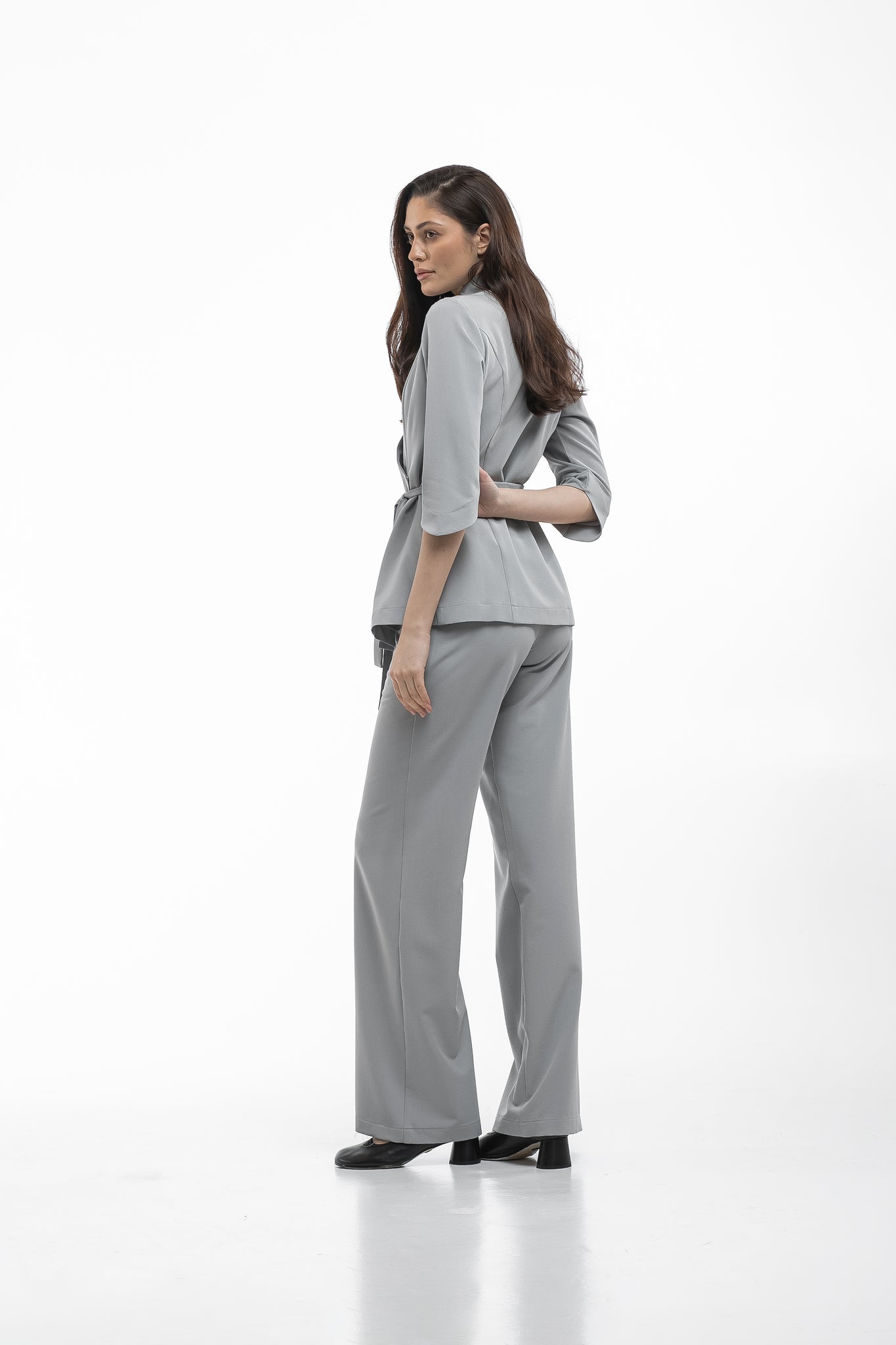 Bell-Bottom Scrub Pants