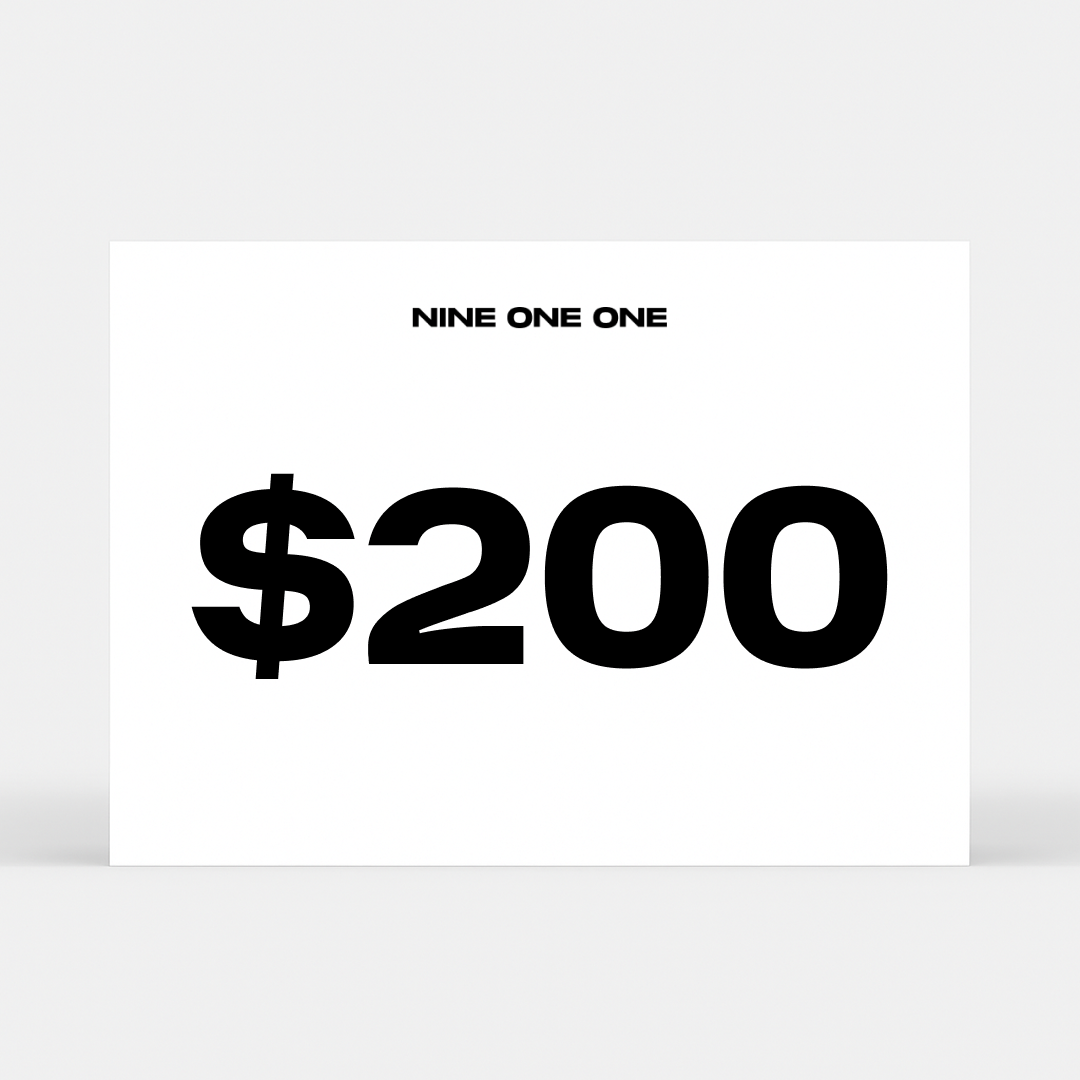 Digital gift card NINE.ONE.ONE