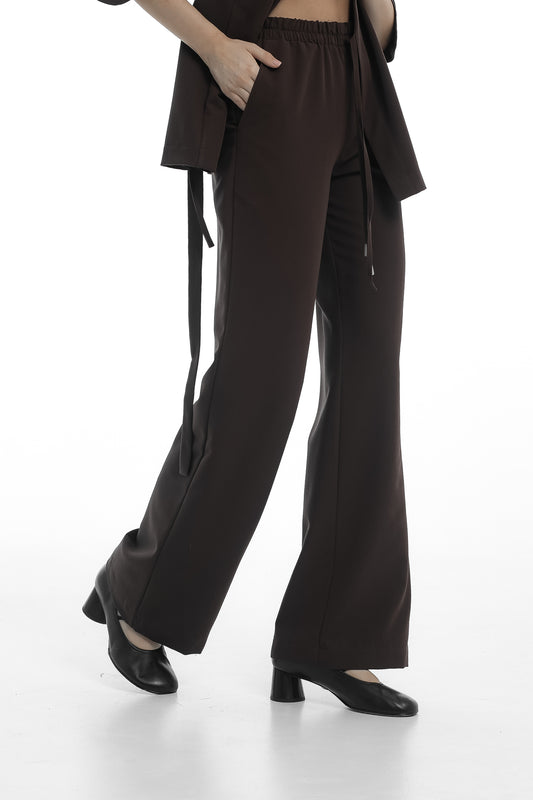 Bell-Bottom Scrub Pants