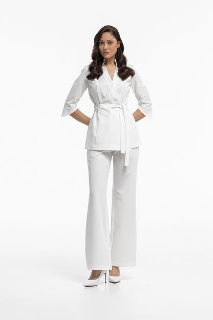 Bell-Bottom Scrub Pants