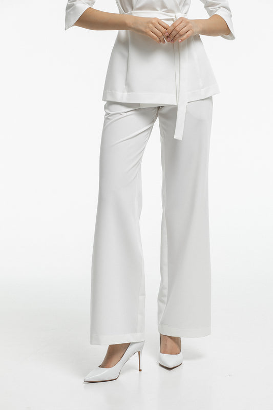 Bell-Bottom Scrub Pants