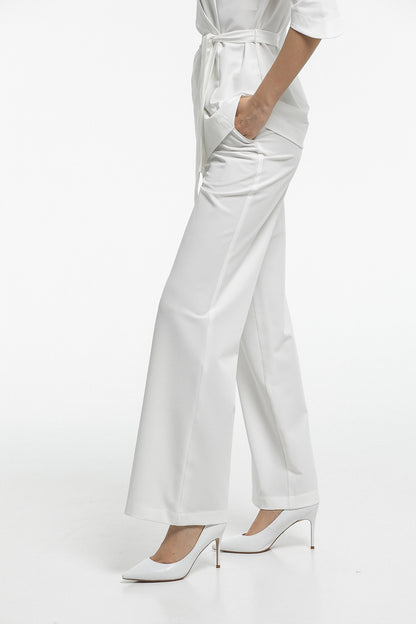 Bell-Bottom Scrub Pants