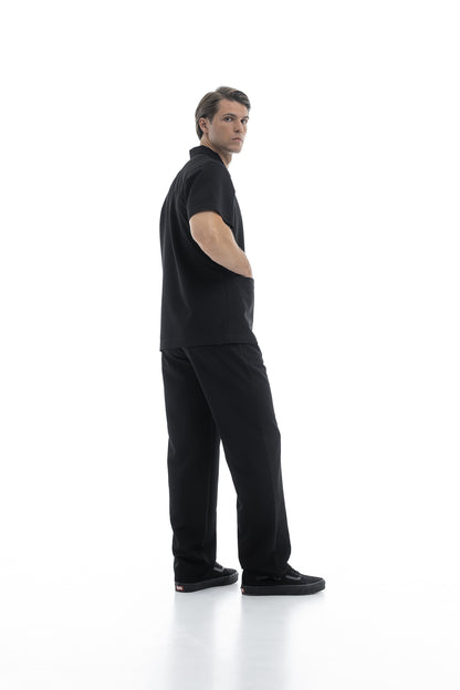 Straight-Leg Scrub Pants