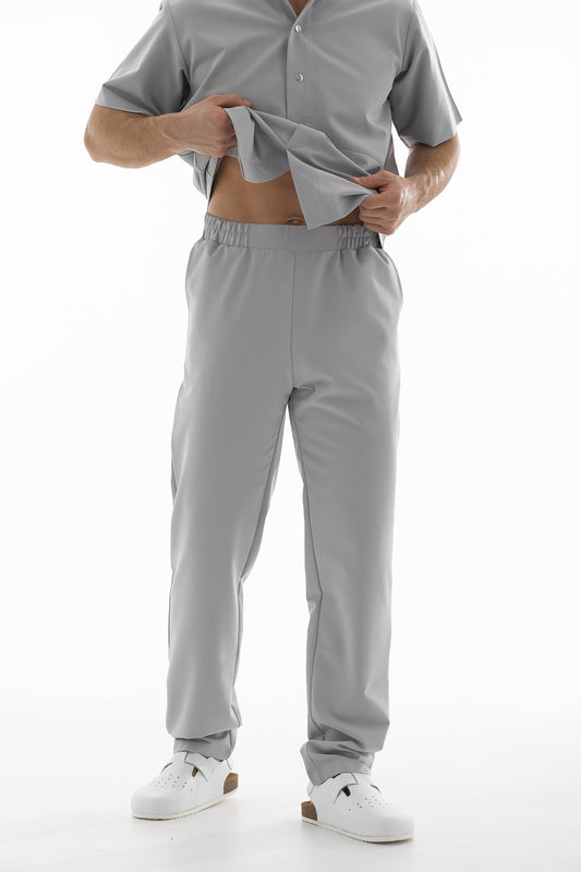 Straight-Leg Scrub Pants