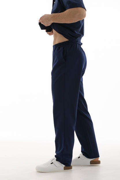 Straight-Leg Scrub Pants