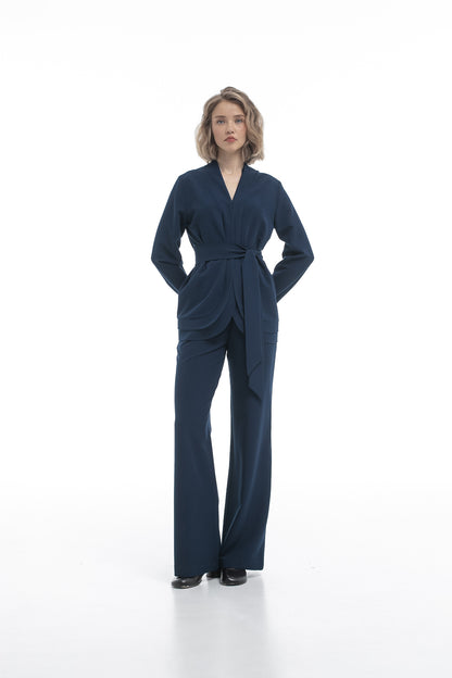 Women’s Kimono-Style Scrub Top