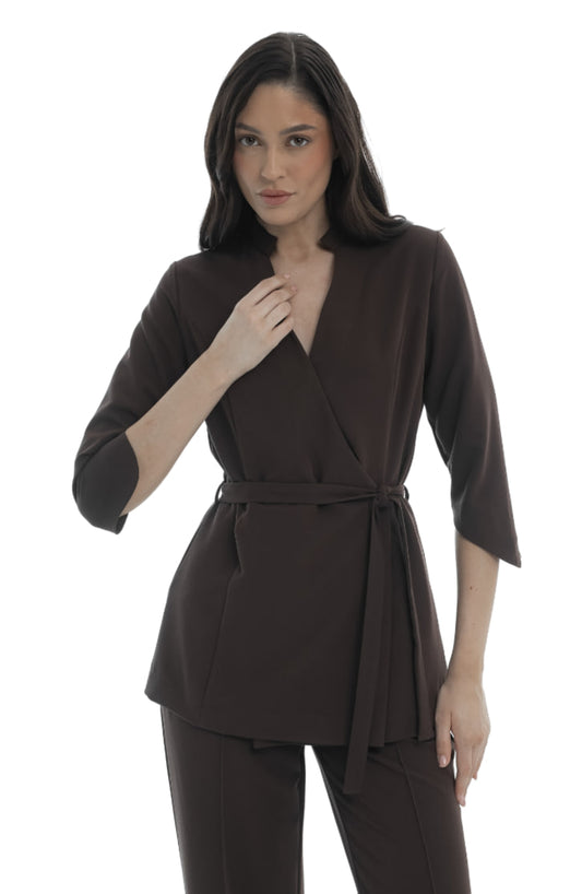 Wrap Scrub Top